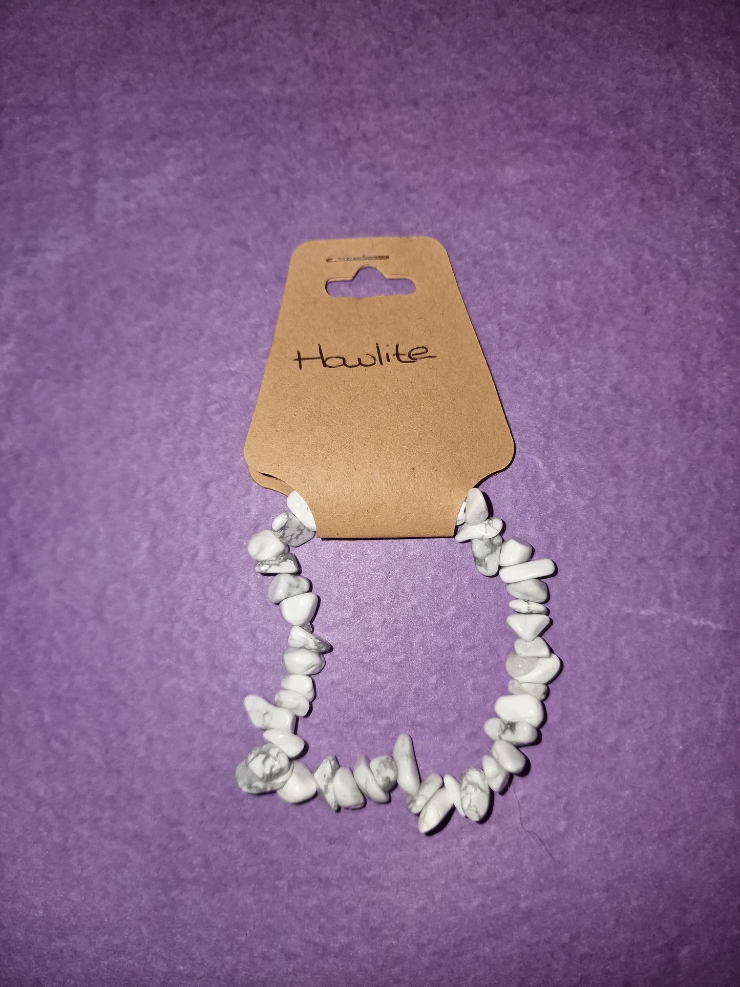 Howlite Crystal Bracelet